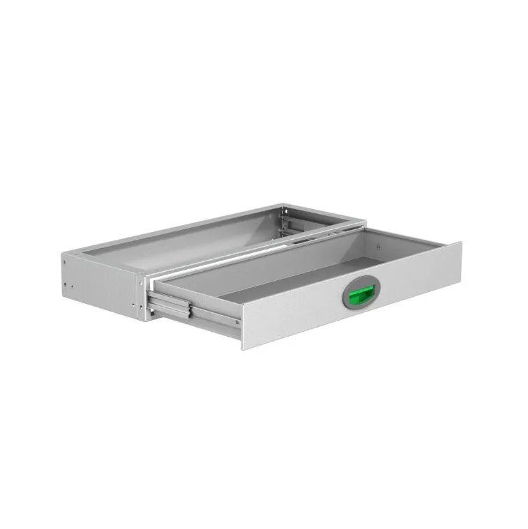 Schublade 300x784x110 mm - mit Teleskop-Rollenlager